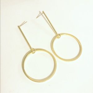 *FIRM* BRAND NEW Gold Drop Earrings